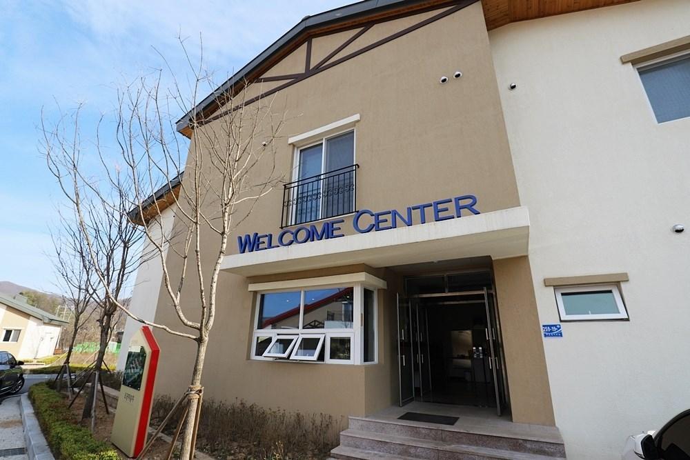 Le Comte Bleu Hotell Pyeongchang Exteriör bild